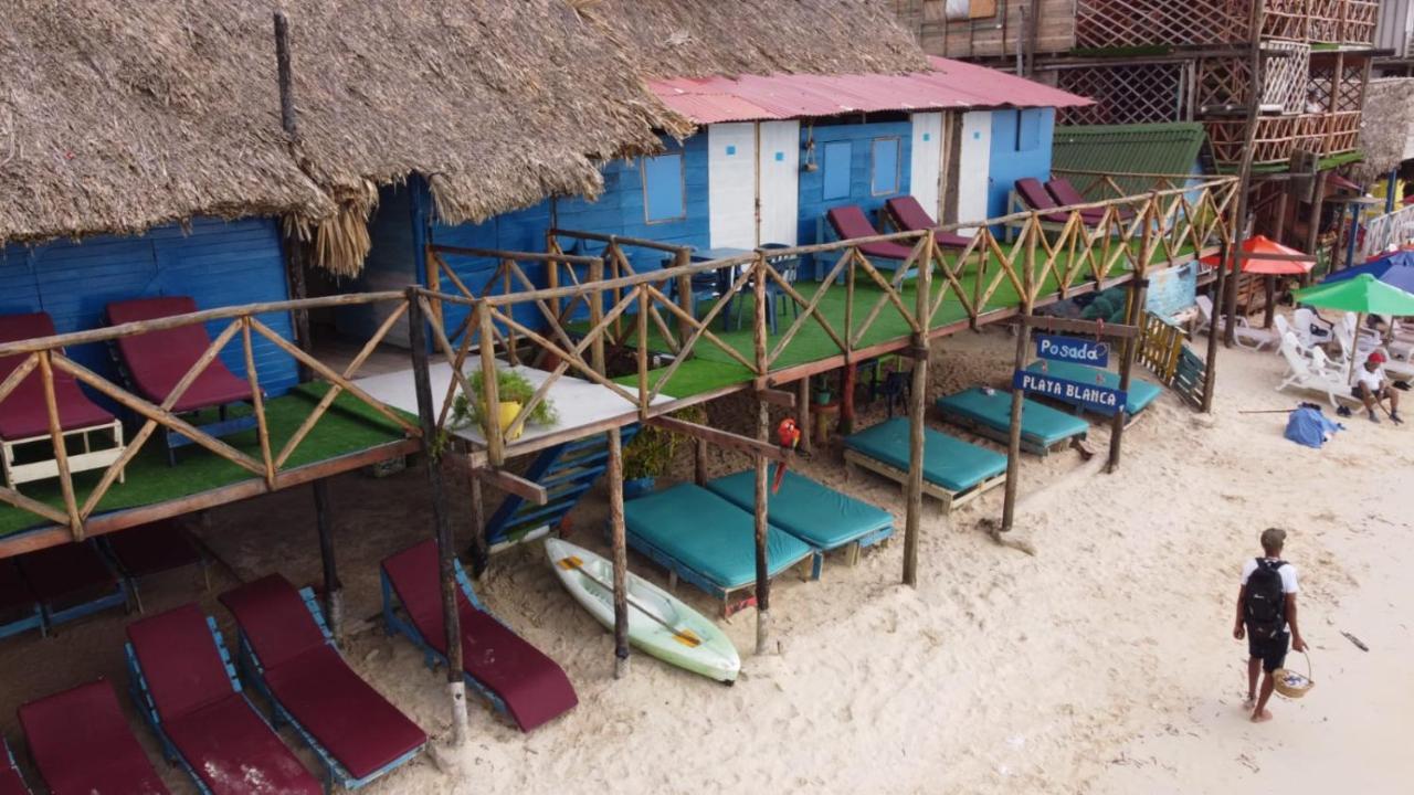 Hostal Playa Blanca Buitenkant foto