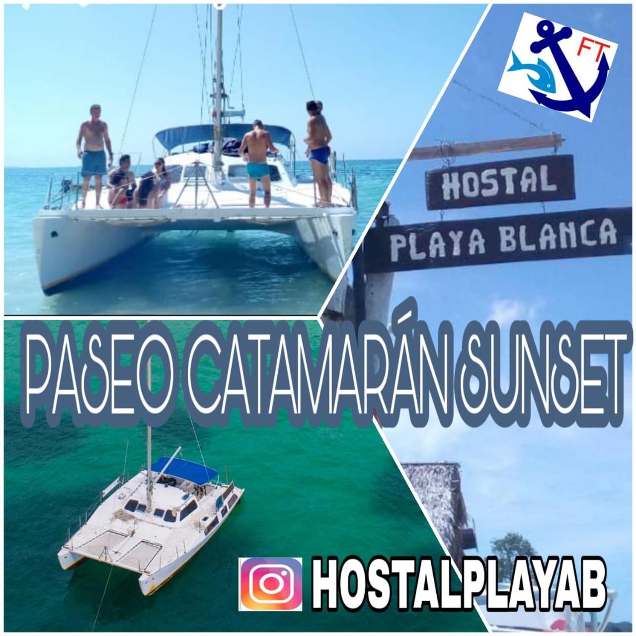 Hostal Playa Blanca Buitenkant foto